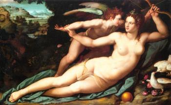 Alessandro Allori : Venus and Cupid